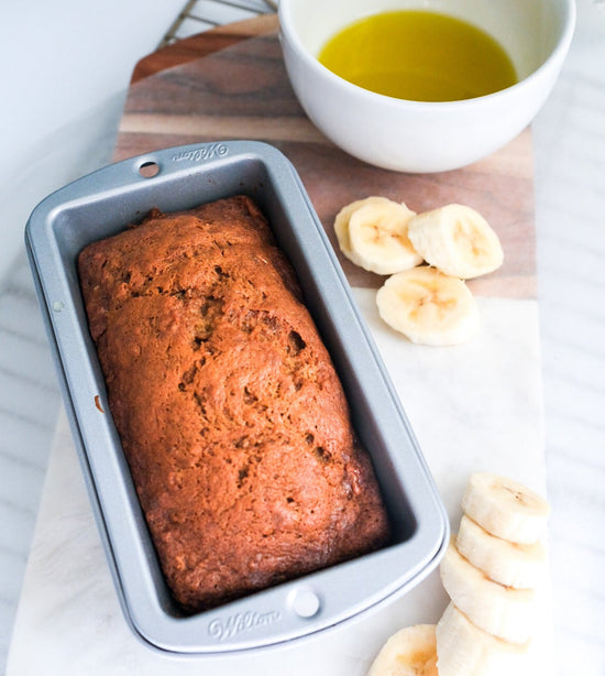 Organic Olive Oil Banana Bread