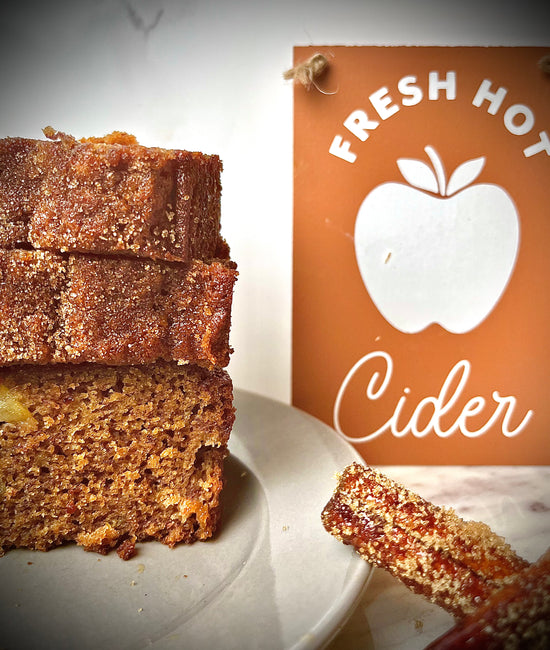 Organic Apple Cider Banana Bread